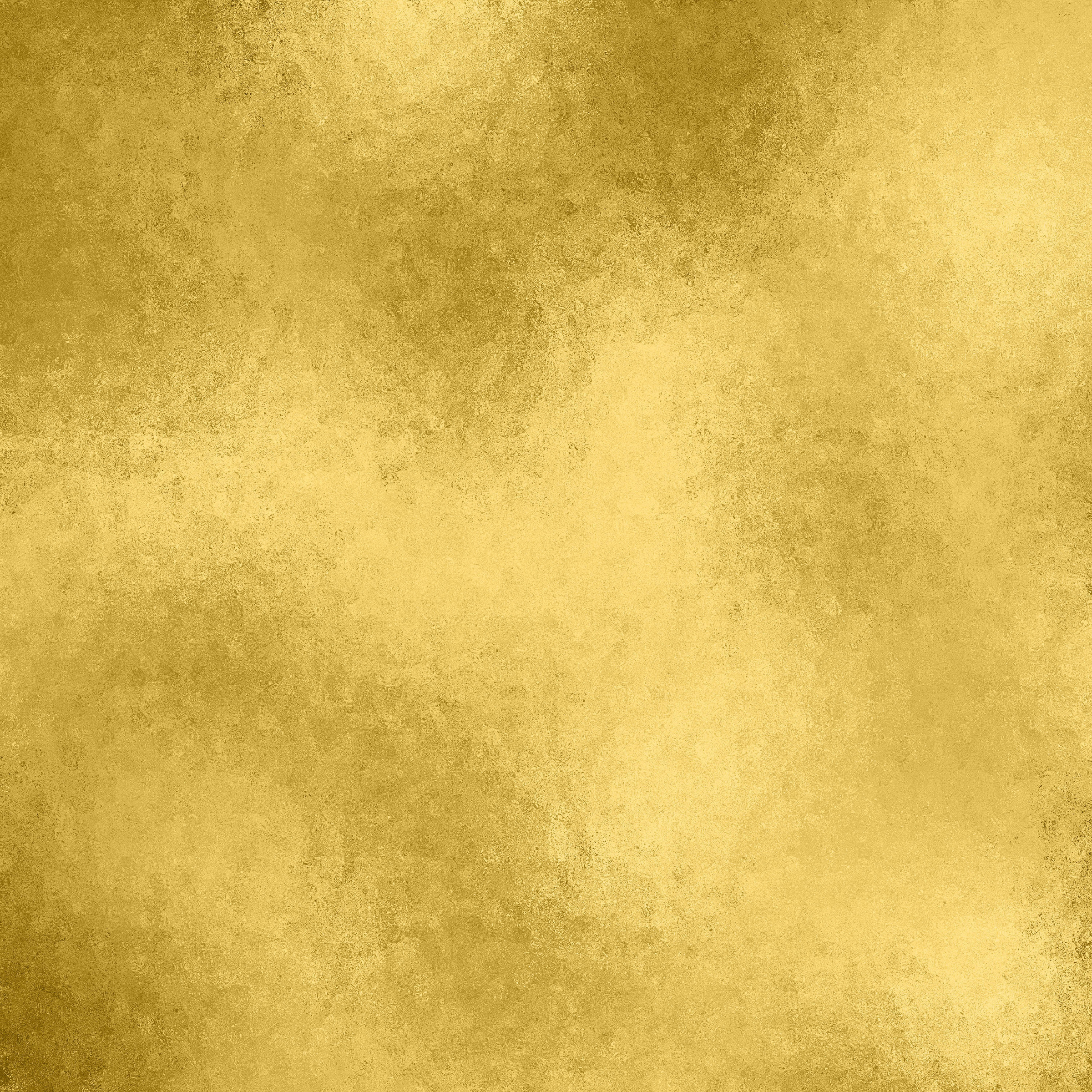 Bright Gold Metallic Foil Background Illustration